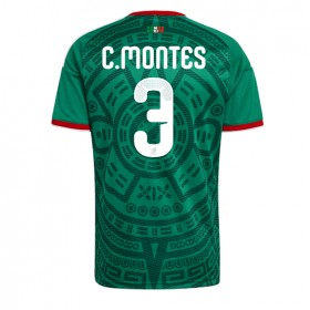 Mexico Cesar Montes #3 Hjemme skjorte VM 2026 Kortermet